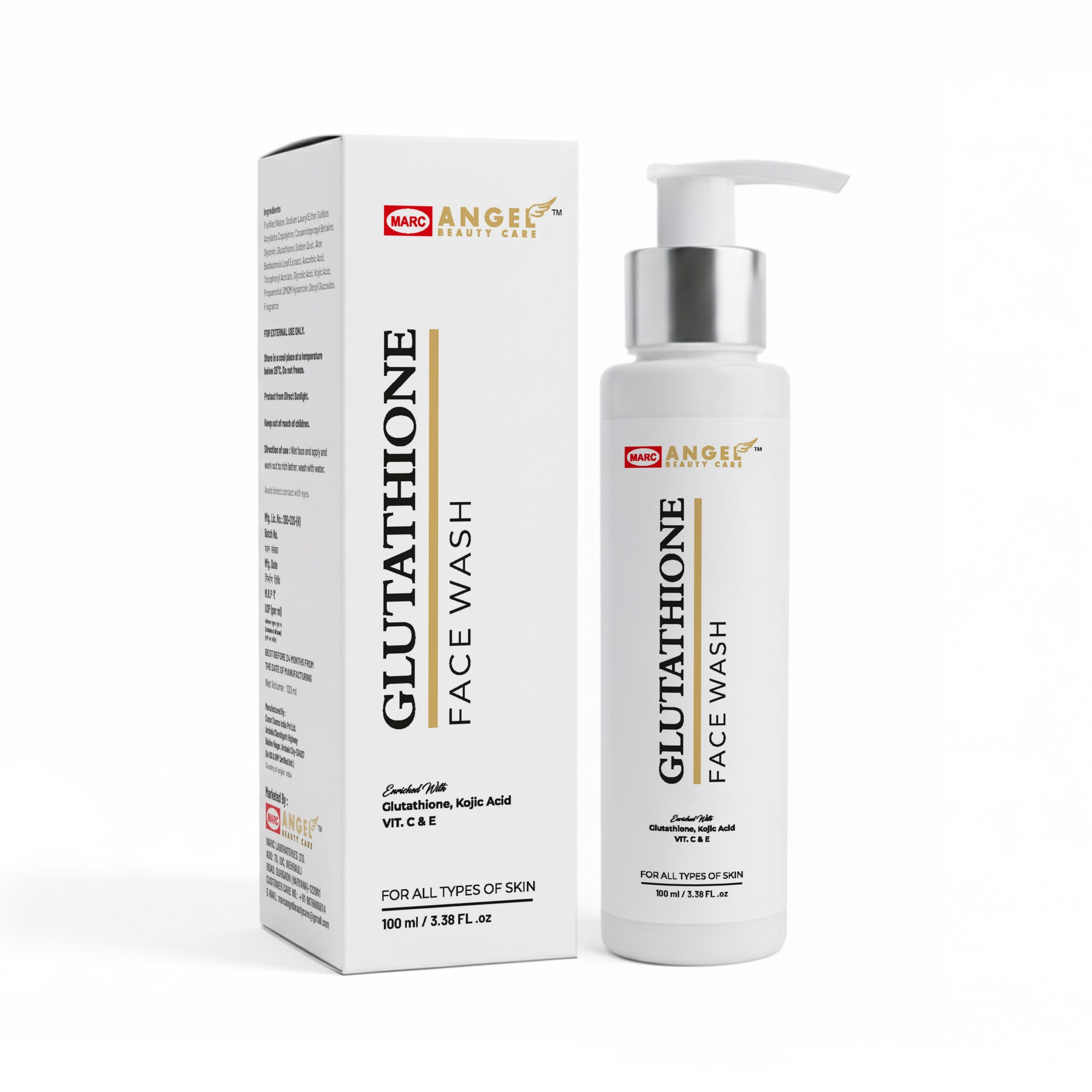 Marc Angel Glutathione Facewash Gel